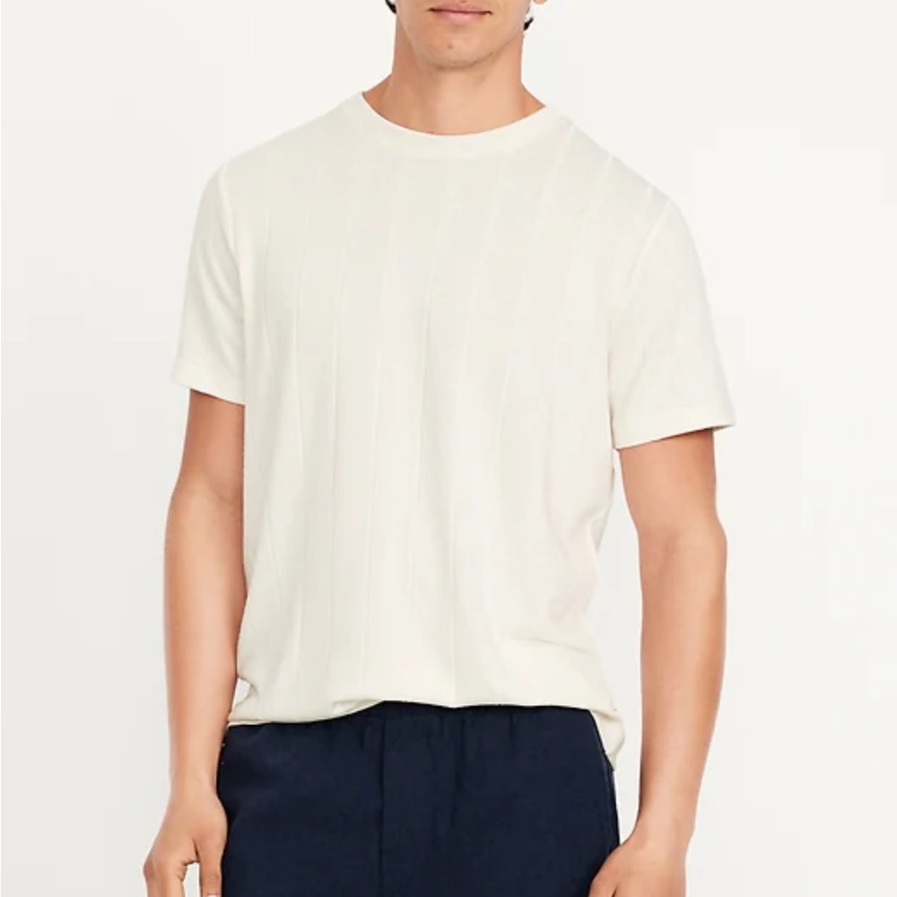 NEW Men's Classic Ribbed T-Shirt